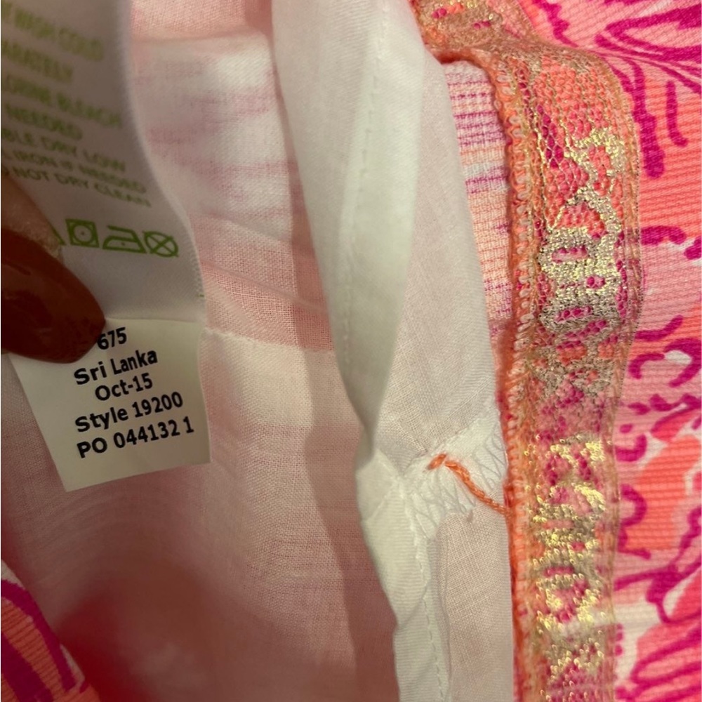 LILLY PULITZER Simone Shift Sz 2 NWT Rule Breakers - Picture 6 of 7